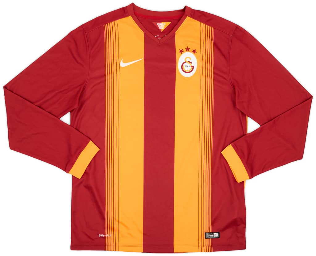 2014-15 Galatasaray Home L/S Shirt (L)