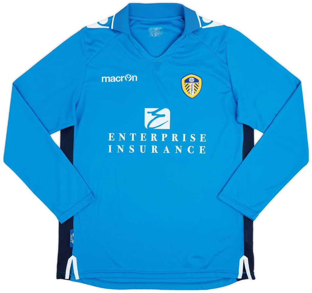 2012-14 Leeds United Away L/S Shirt - 8/10 - (L)