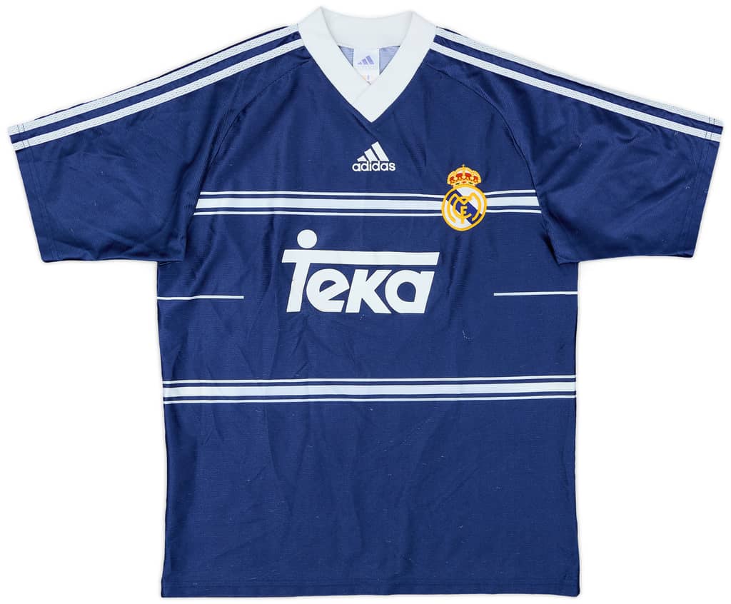 1998-99 Real Madrid Away Shirt - 6/10 - (XL.Boys)