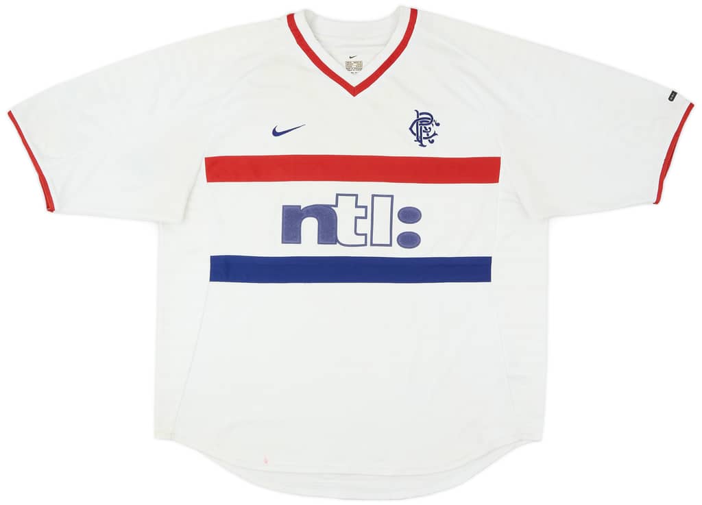 2000-01 Rangers Away Shirt - 5/10 - (XL)