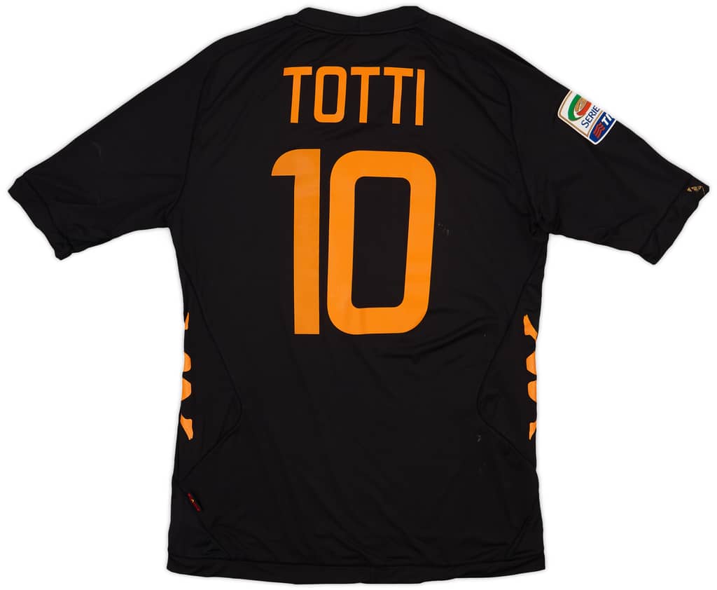 2011-12 Roma Third Shirt Totti #10 - 6/10 - (XXL)