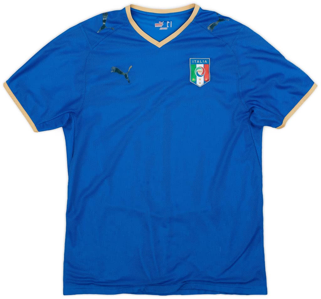 2007-08 Italy Home Shirt - 4/10 - (M)