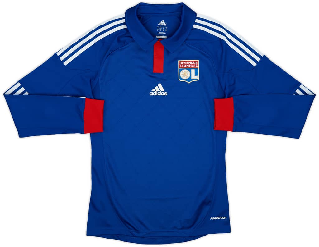 2012-13 Lyon Player Issue Away L/S Shirt - 10/10 - (S)