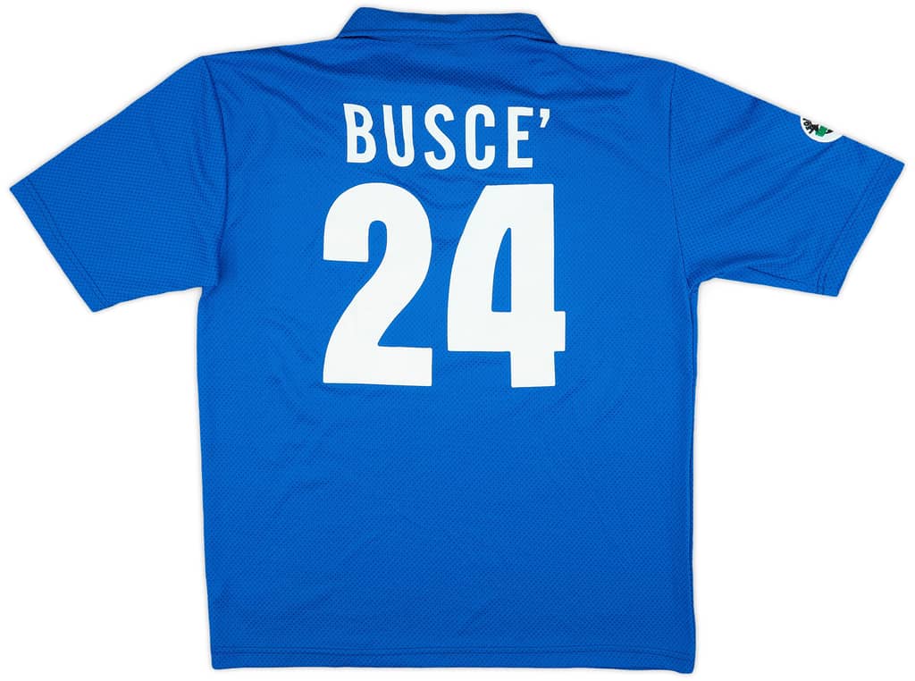 2002-03 Empoli Match Issue Home Shirt Busce #24