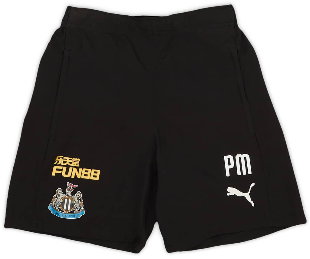 2018-19 Newcastle Puma Staff Issue Training Shorts PM - 9/10 - (S)