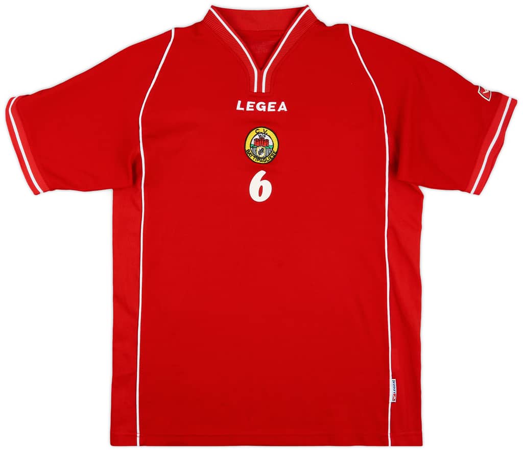 2000s Battipagliese Legea Player Issue Training Shirt #6 - 8/10 - (L)