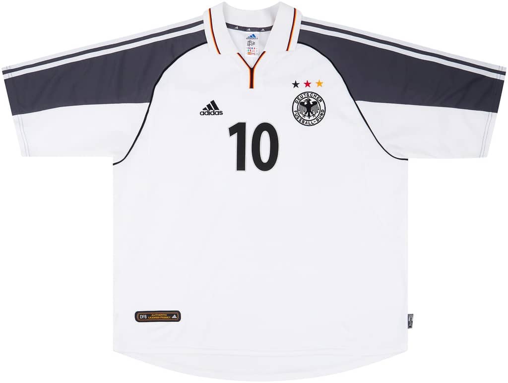 2000-02 Germany Home Shirt Matthaus #10 - 8/10 - (S)