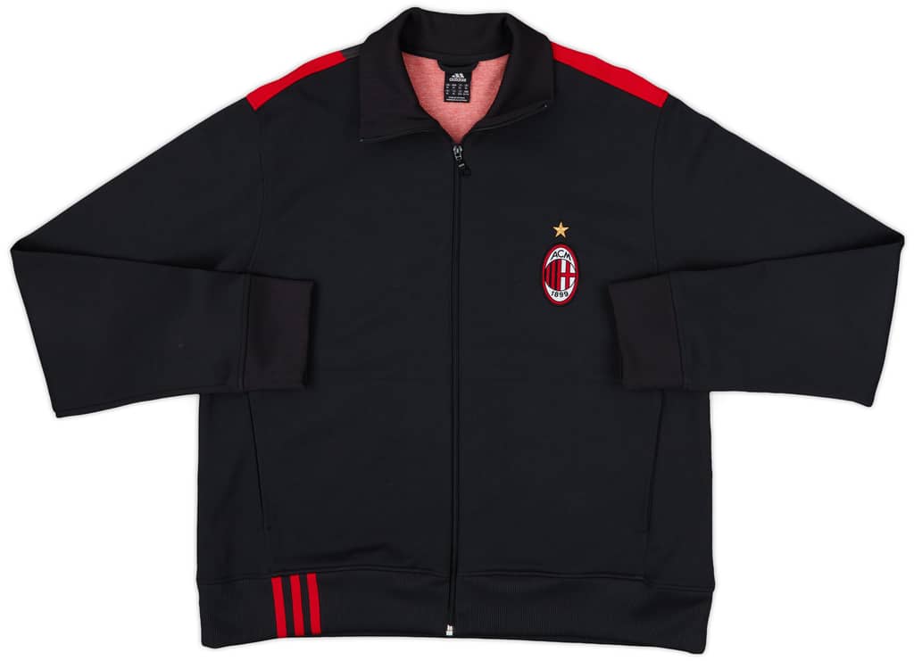 2004-05 AC Milan adidas Track Jacket - 9/10 - (XL)