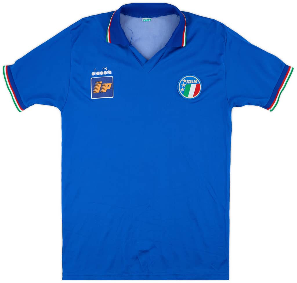 1986-91 Italy Home Shirt - 8/10 - (L)
