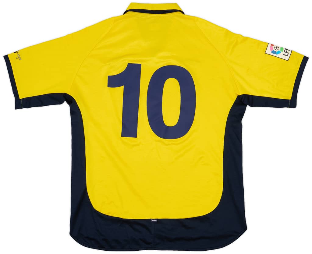 2002-03 Alaves Away Shirt #10 - 8/10 - (XL)