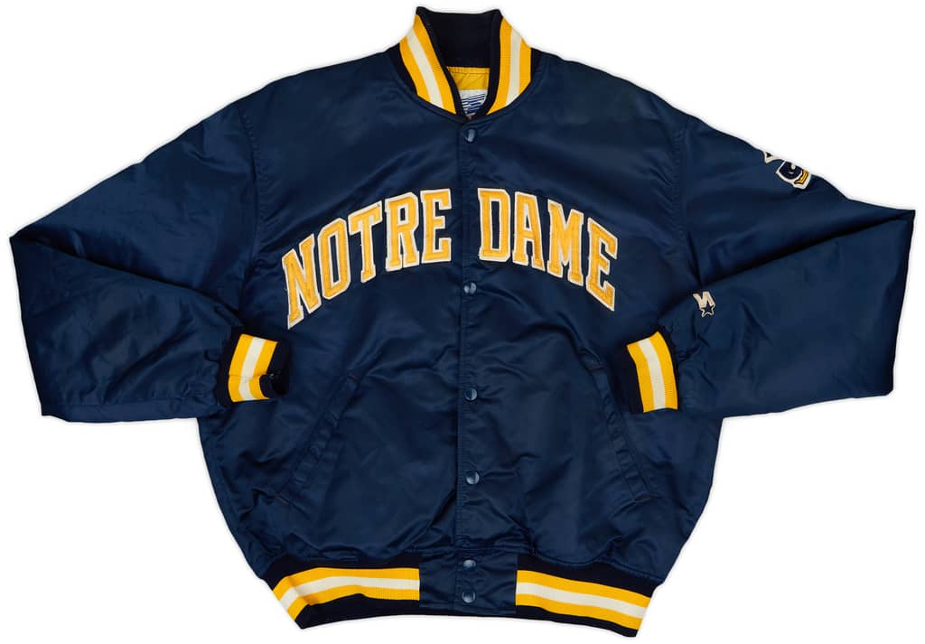 1990s Notre Dame Fighting Irish Starter Satin Varsity Jacket - 8/10 - (L)