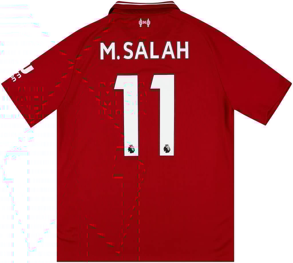 2018-19 Liverpool Home Shirt M.Salah #11 - 8/10 - (S)