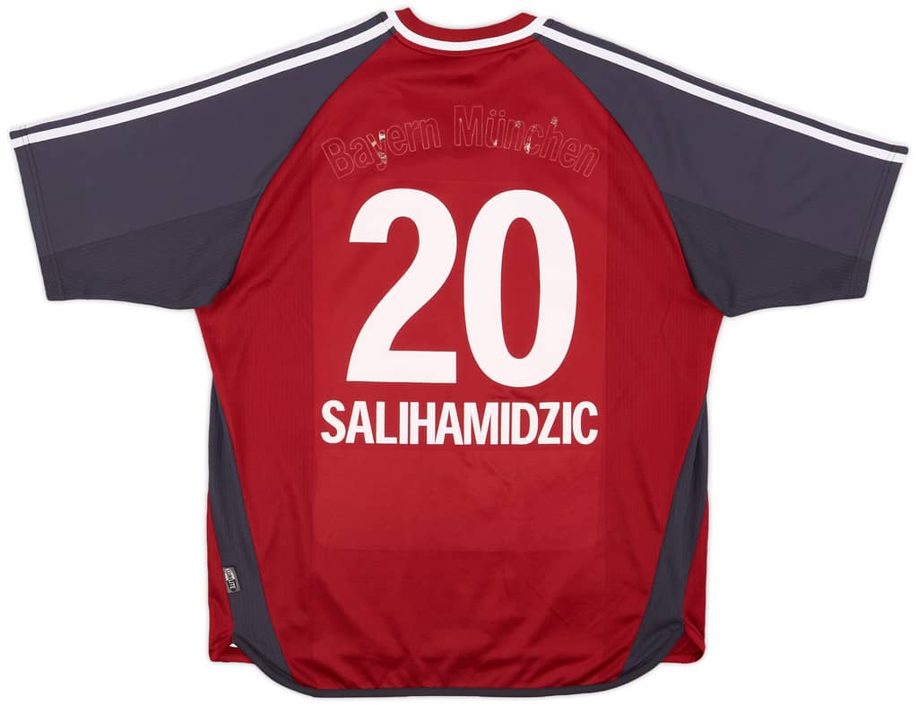 2002-03 Bayern Munich Home Shirt Salihamidzic #20 - 4/10 - (XL)