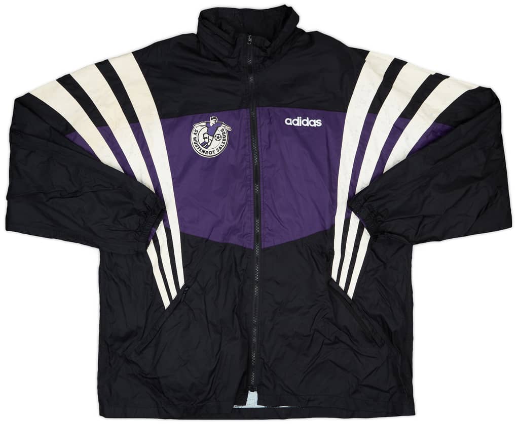 1997-98 Wustenrot Salzburg adidas Hooded Rain Jacket - 5/10 - (XXL)
