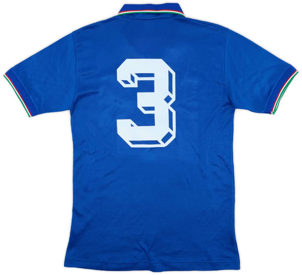 1986-90 Italy Home Shirt #3 - 8/10 - (L)