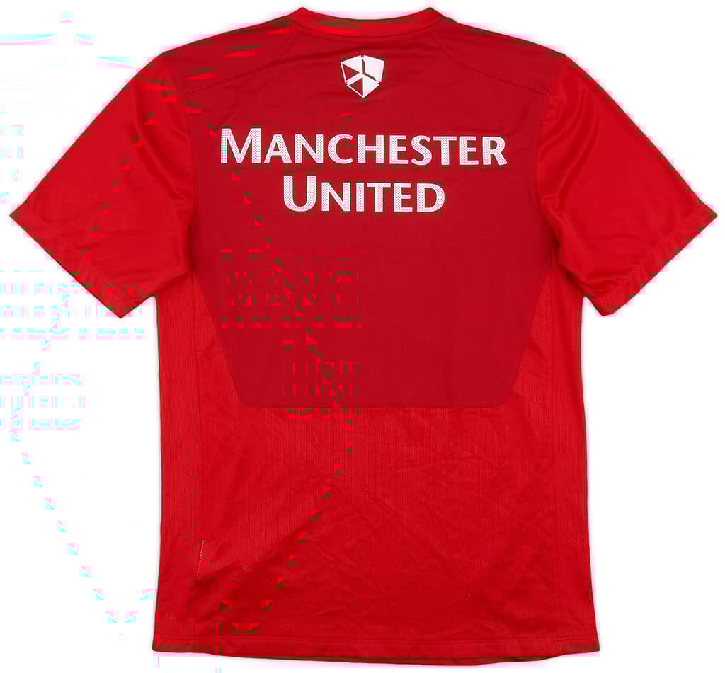 2012-13 Manchester United Player Issue Nike Training Shirt - 8/10 - (S)