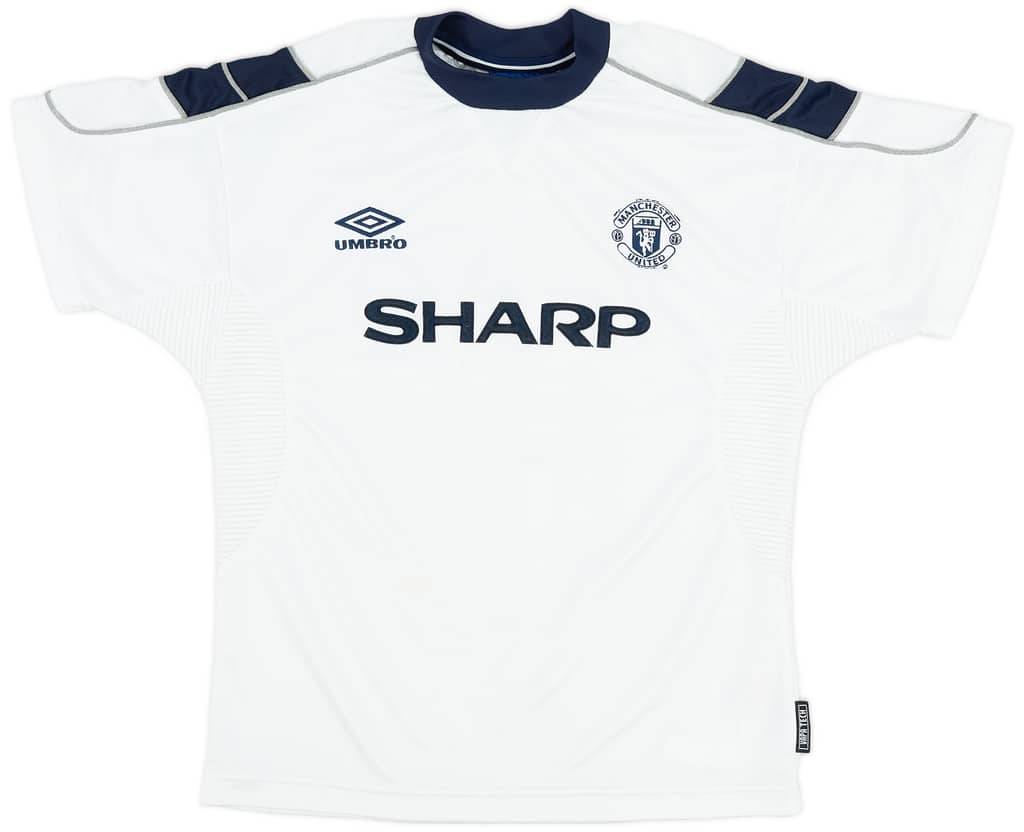 1999-00 Manchester United Third Shirt - 7/10 - (L.Boys)