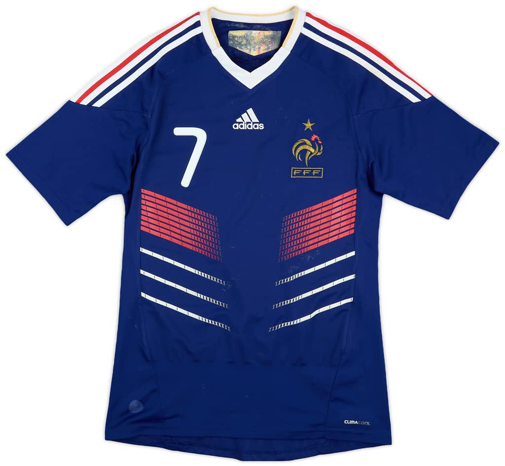 2009-10 France Home Shirt Ribery #7 - 4/10 - (S)