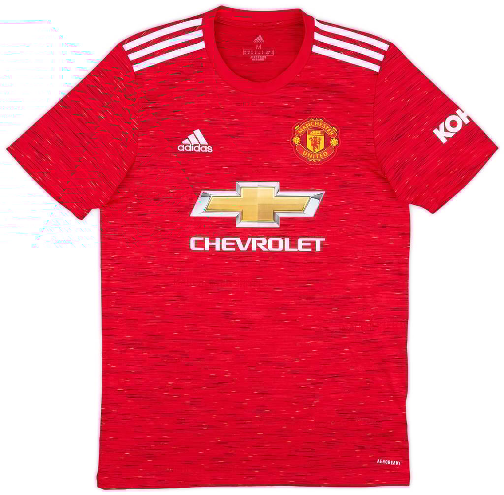 2020-21 Manchester United Home Shirt B.Fernandes #18 - 10/10 - (M)