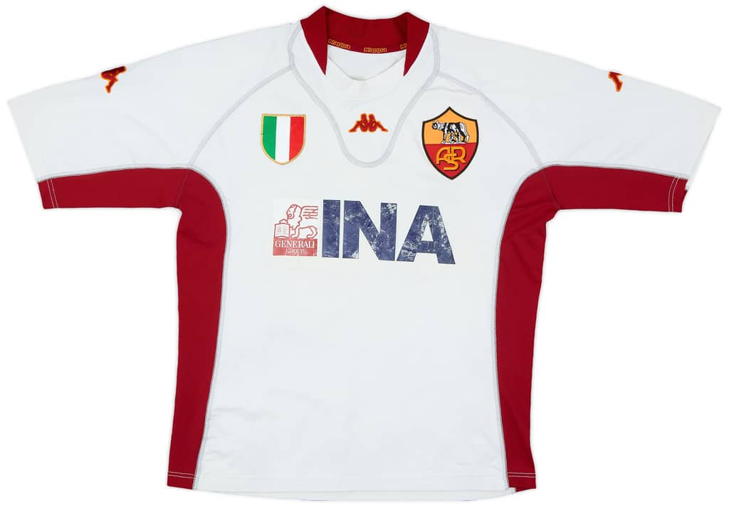 2001-02 Roma Away Shirt Samuel #19 - 4/10 - (XL)