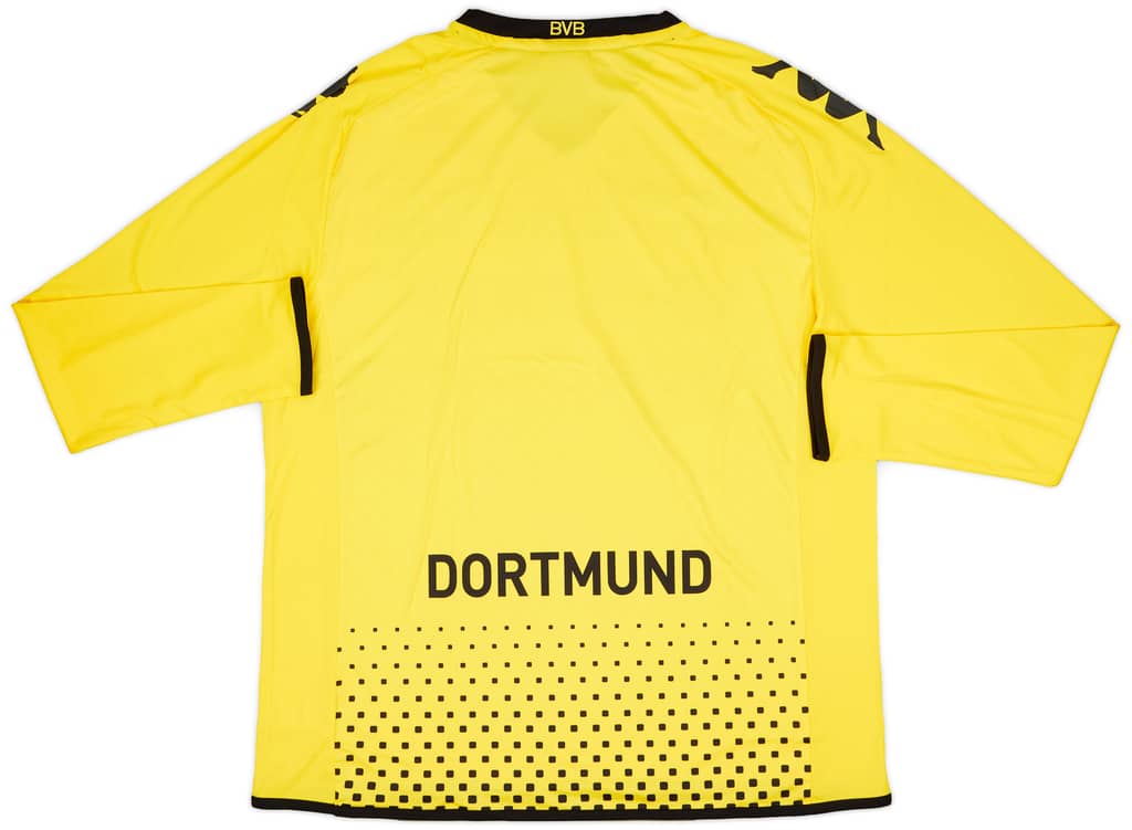 2011-12 Borussia Dortmund Home L/S Shirt (3XL)