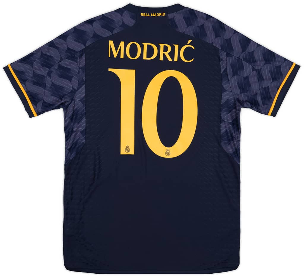 2023-24 Real Madrid Authentic Away Shirt Modric #10 - 9/10