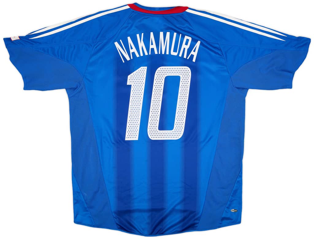2004-06 Japan Home Shirt Nakamura #10 (L)