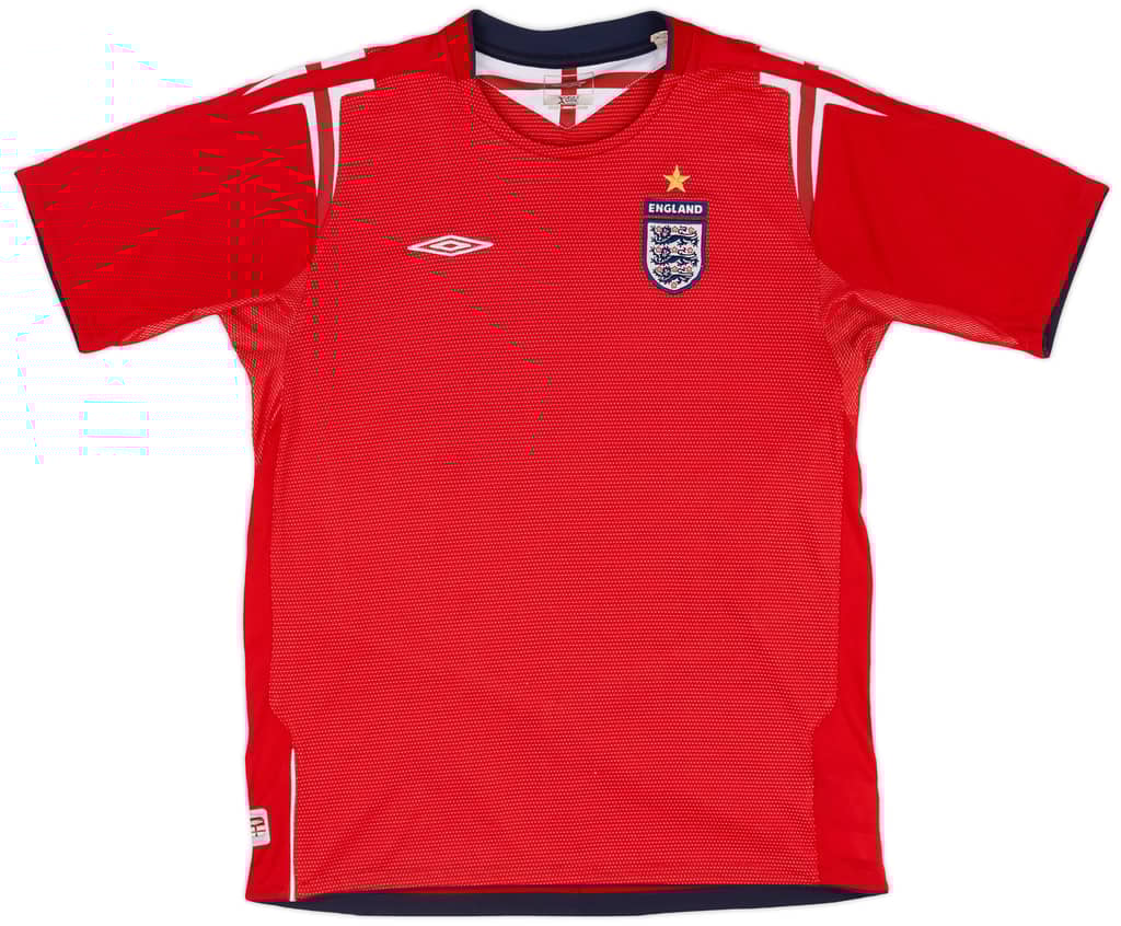2004-06 England Away Shirt - 8/10 - (XL.Boys)