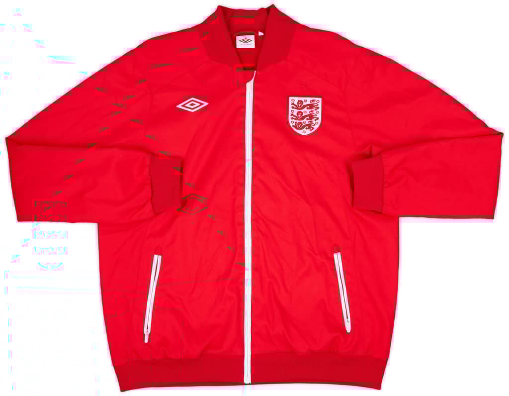 2012-13 England Umbro Track Jacket - 9/10 - (XL)