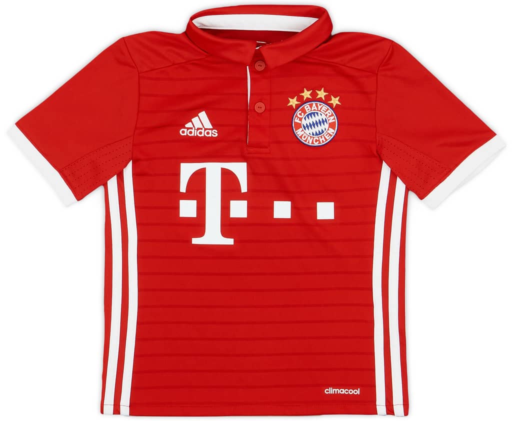 2016-17 Bayern Munich Home Shirt - 8/10 - (7-8 Years)
