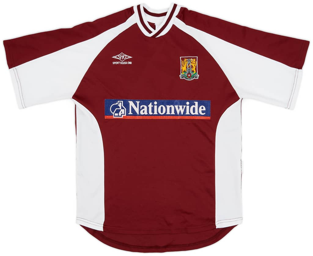 2001-03 Northampton Home Shirt #9 - 7/10 - (S)