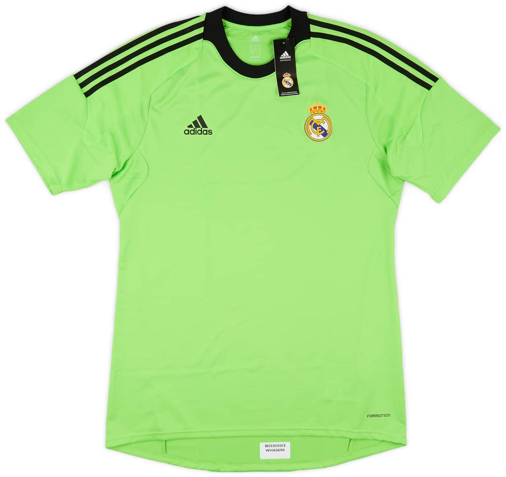 2013-14 Real Madrid Player Issue GK Away Shirt (XL)
