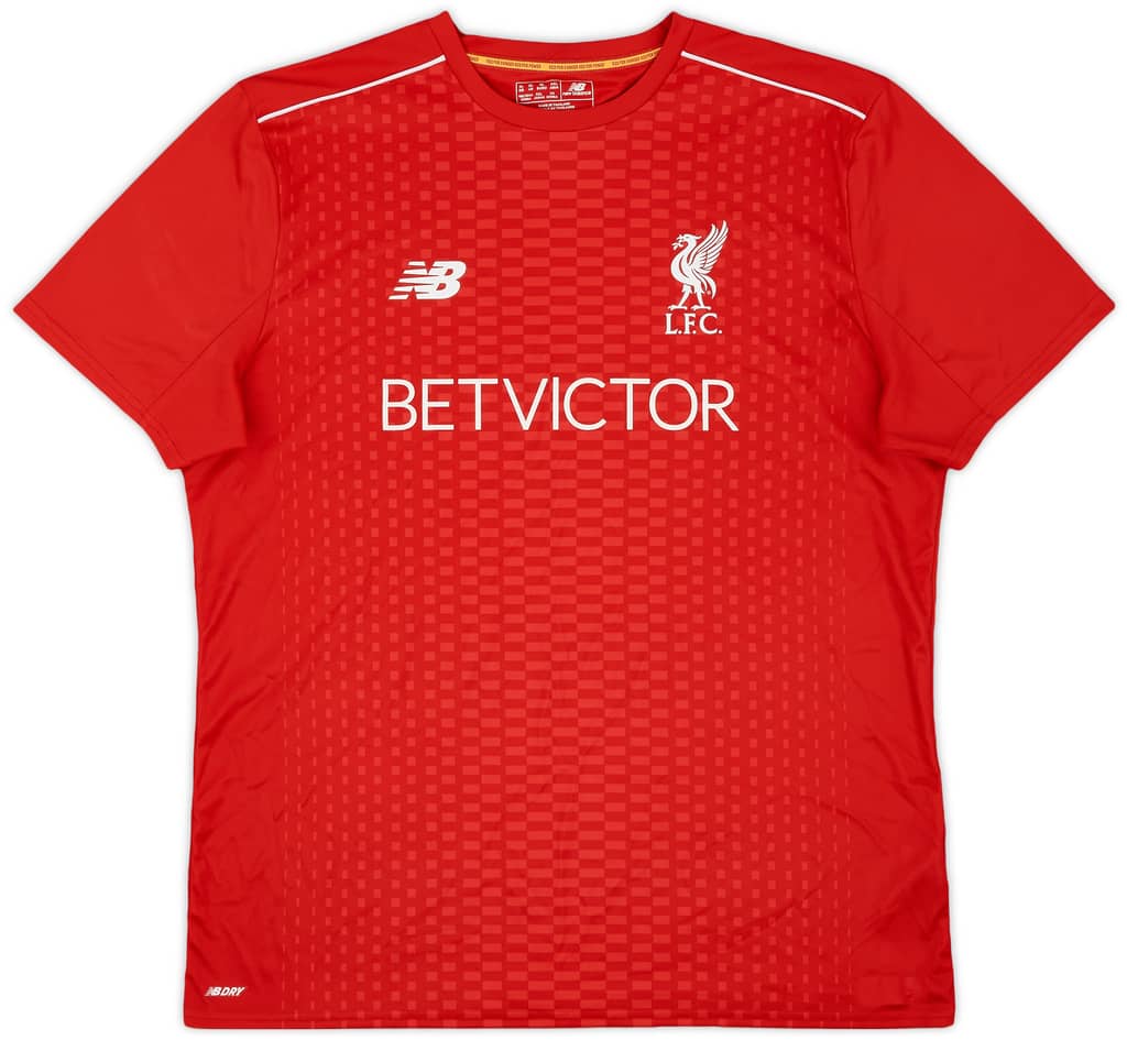 2016-17 Liverpool New Balance Training Shirt - 7/10 - (XL)