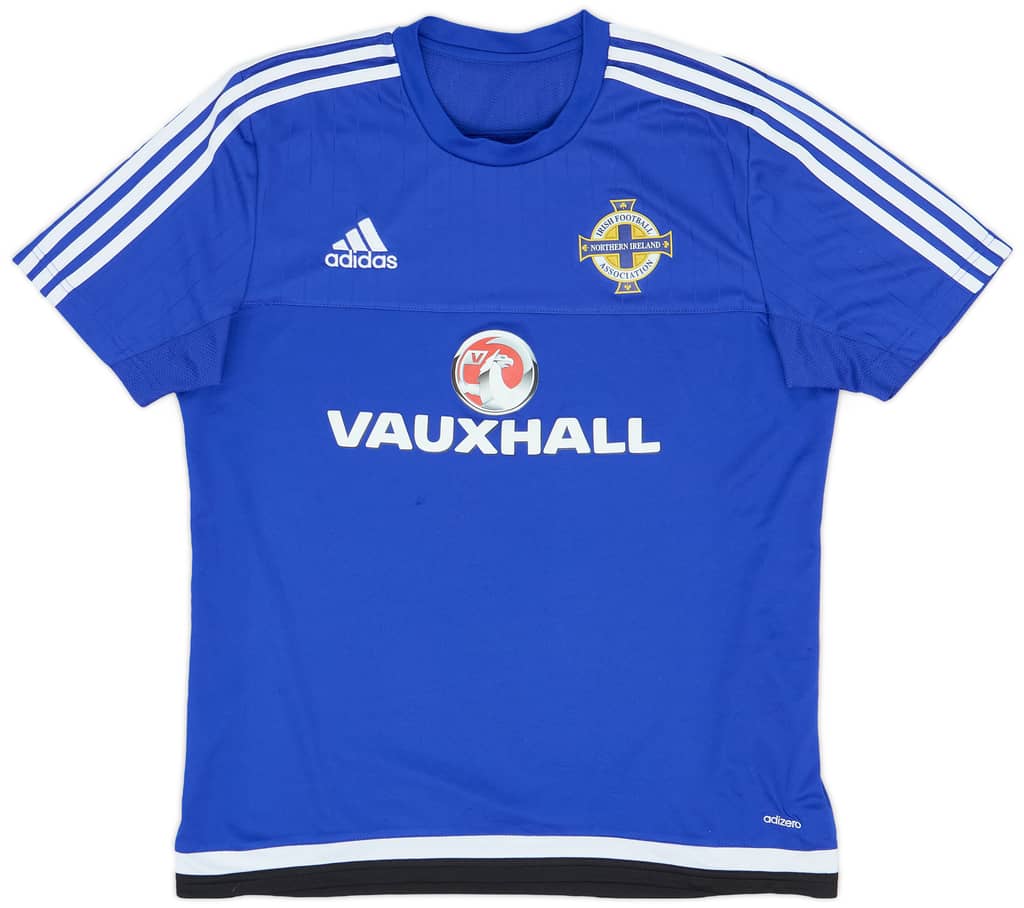 2016-18 Northern Ireland adidas Training Shirt - 9/10 - (M)
