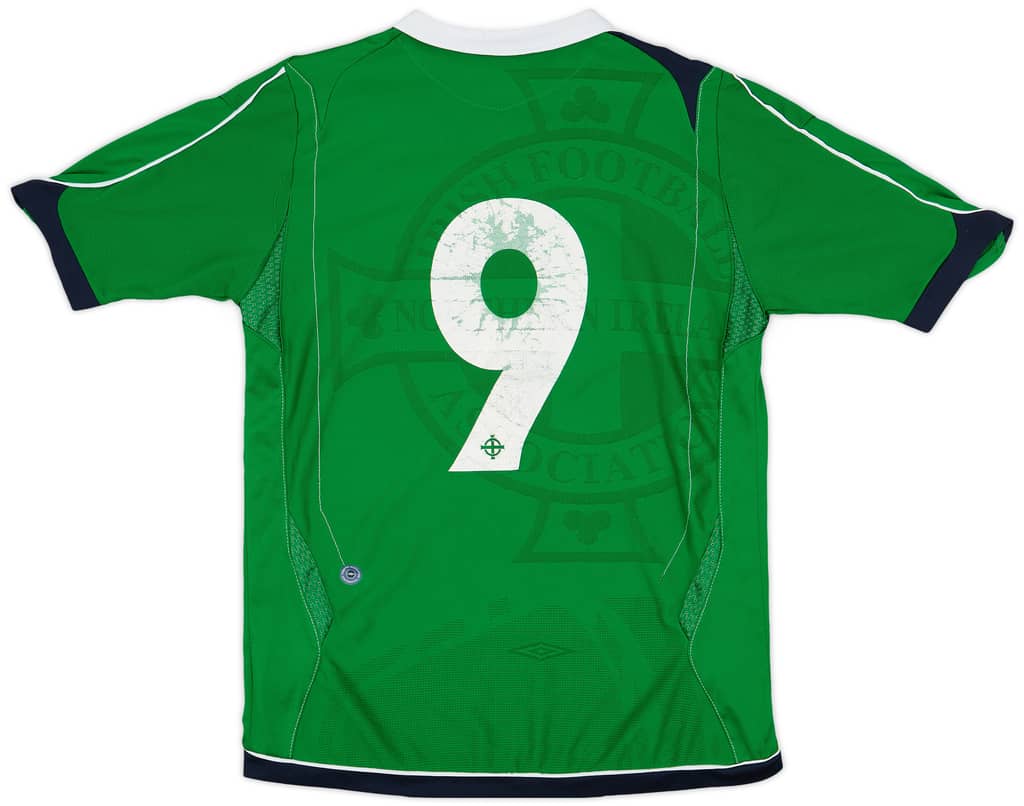 2006-08 Northern Ireland Home Shirt #9 - 5/10 - (S)