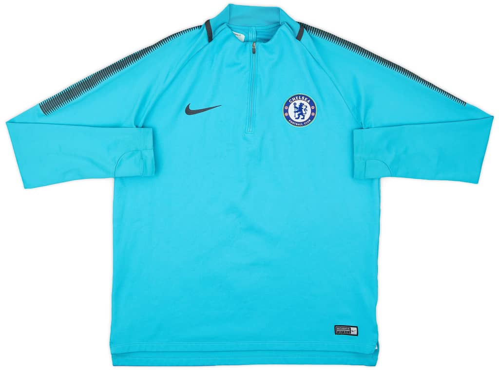 2017-18 Chelsea Nike 1/4 Zip Training Top - 6/10 - (M)