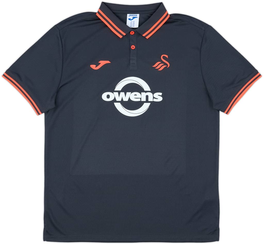 2023-24 Swansea City Joma Polo T-Shirt - As New - (M)