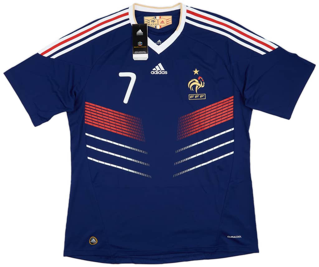 2009-10 France Home Shirt Ribery #7 (XL)