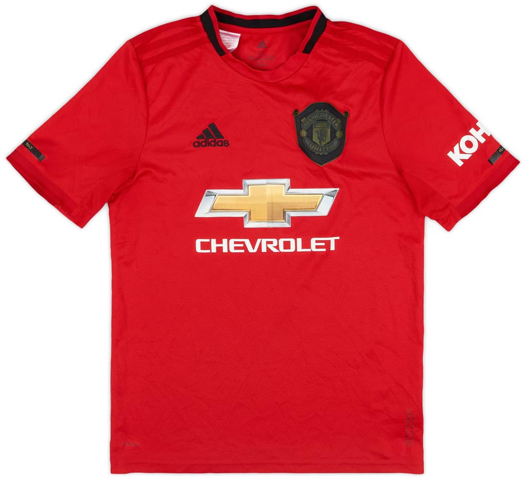 2019-20 Manchester United Home Shirt - 8/10 - (XL.Boys)