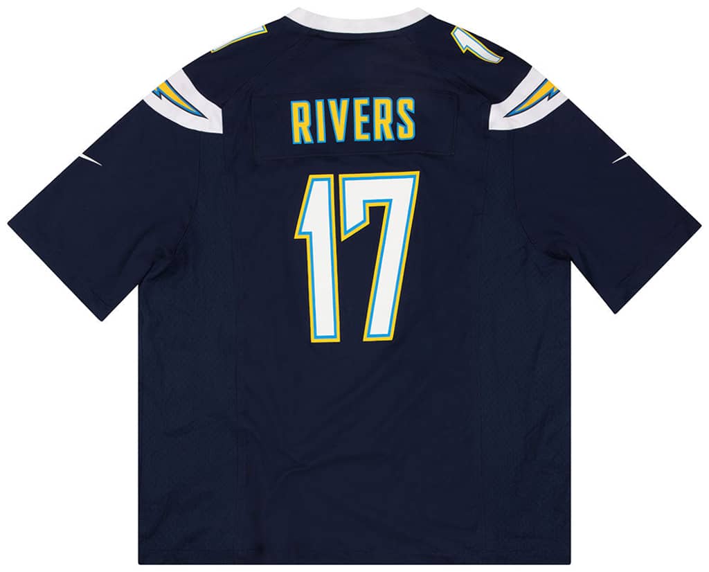 2012-16 San Diego Chargers Rivers #17 Nike Game Jersey (Home) XXL