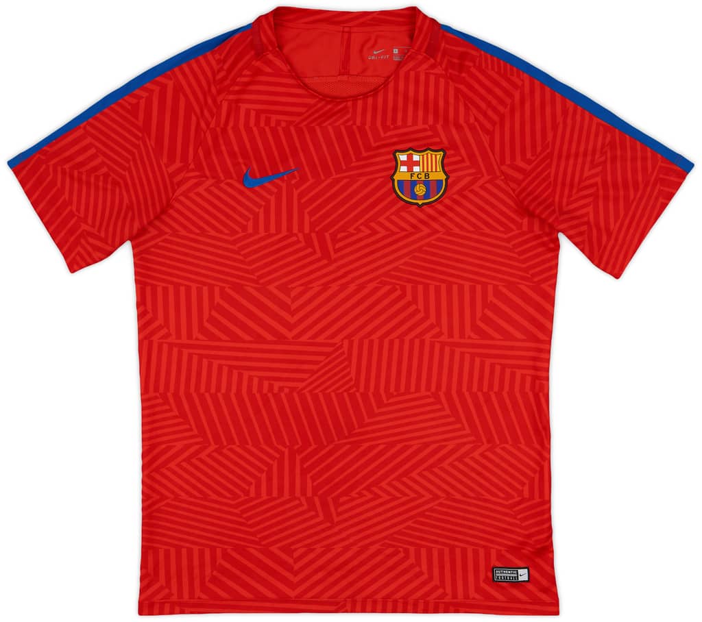 2016-17 Barcelona Nike Training Shirt - 7/10 - (L)