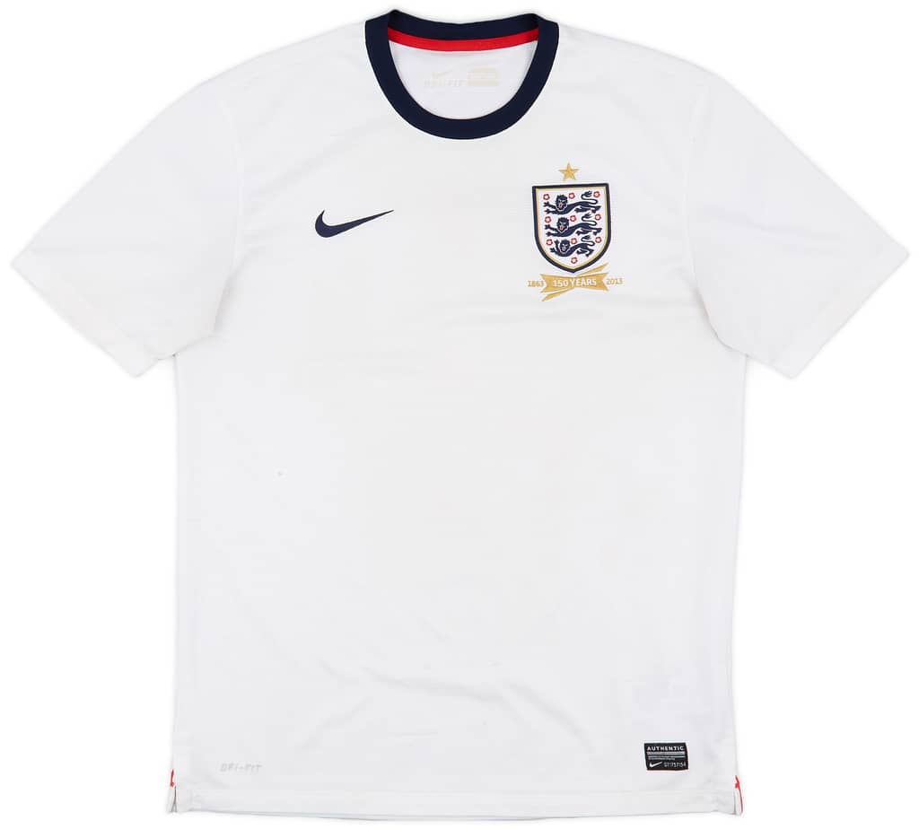 2013 England 150th Anniversary Home Shirt - 5/10 - (M)
