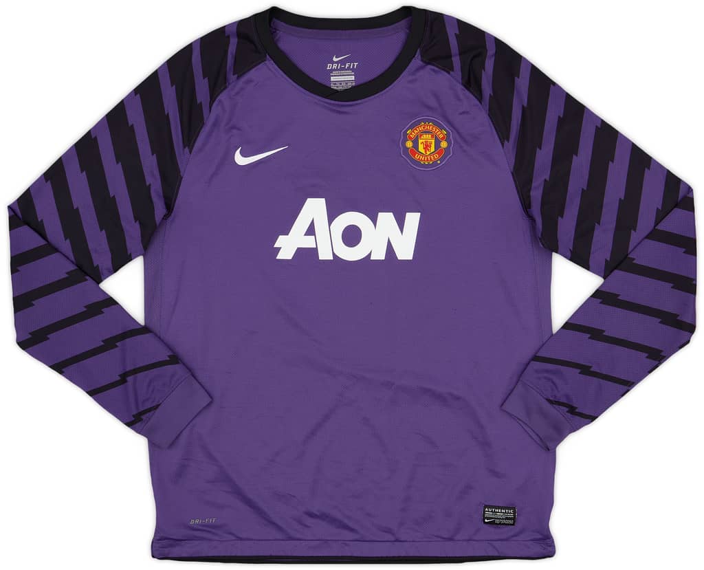 2010-11 Manchester United GK Shirt - 7/10 - (XL.Boys)
