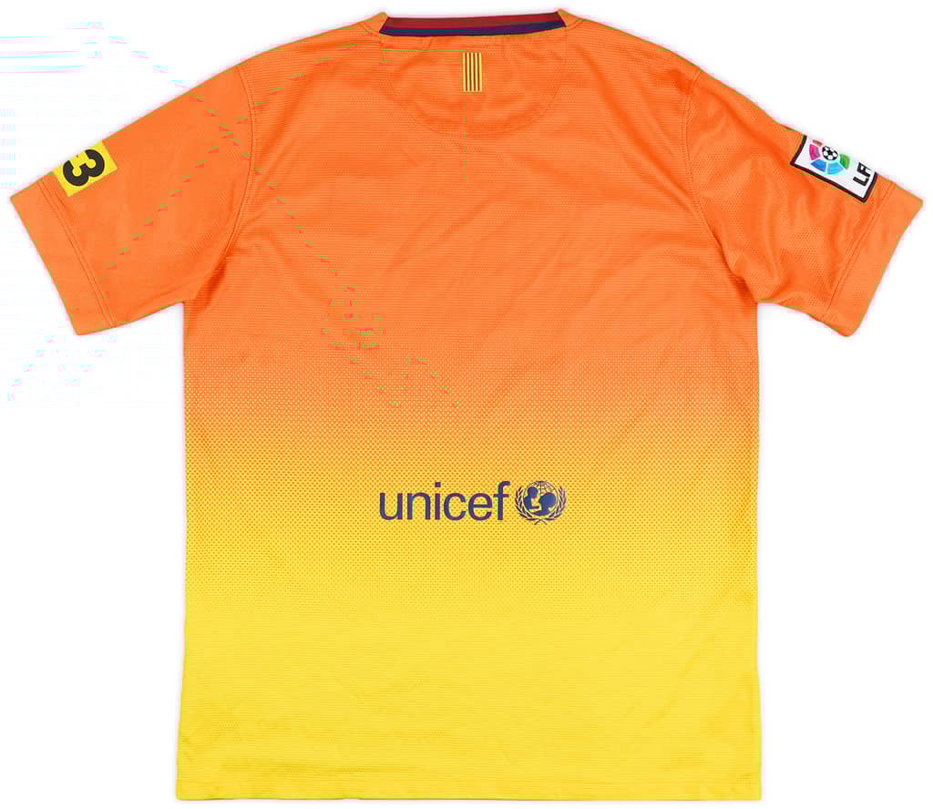 2012-13 Barcelona Away Shirt - 9/10 - (XL.Boys)