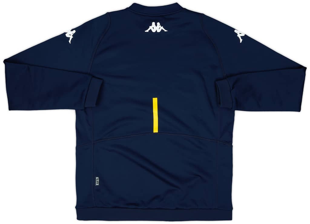 2016-17 Leeds United Kappa Sweat Top - 9/10 - (M)