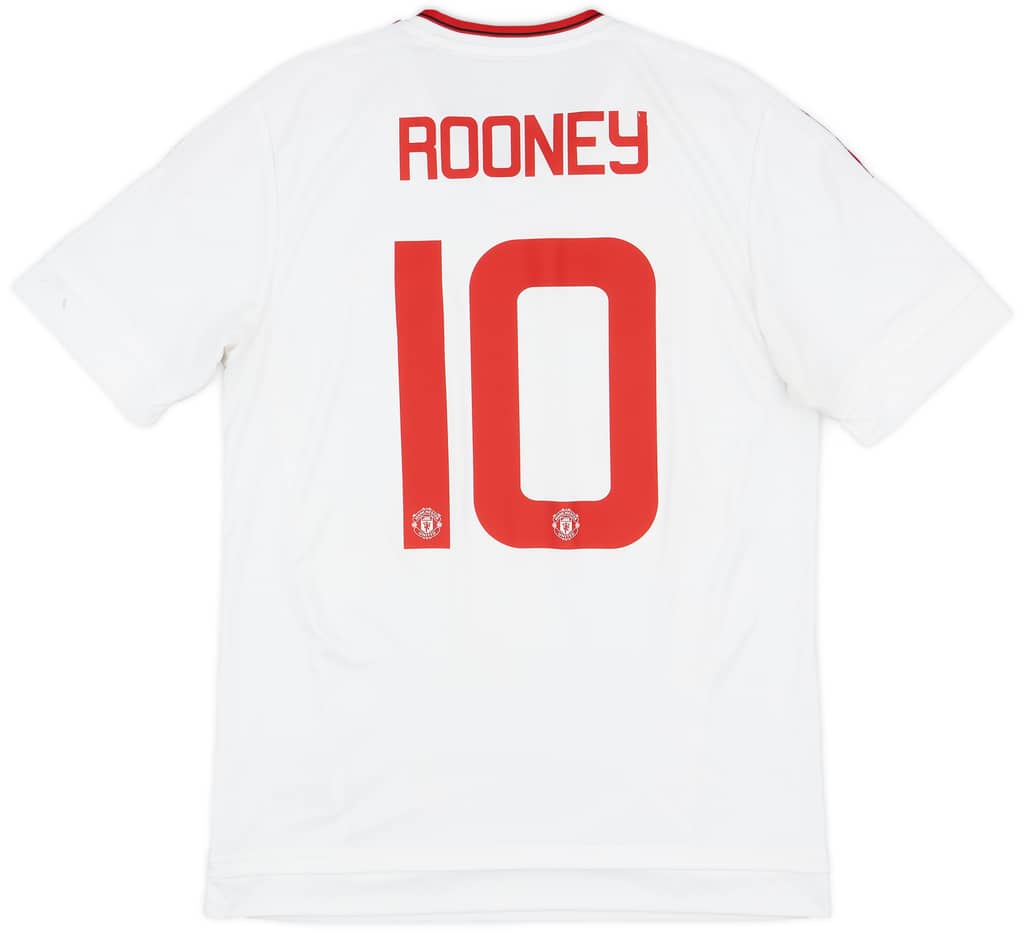 2015-16 Manchester United Away Shirt Rooney #10 - 7/10 - (M)
