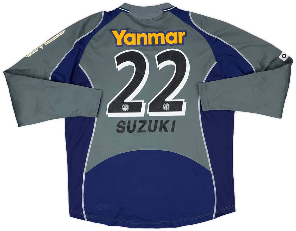 2005-06 Cerezo Osaka Match Issue Signed GK Shirt #22