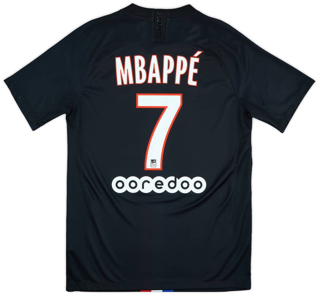 2019-20 Paris Saint-Germain Fourth Shirt Mbappe #7 - 10/10 - (M)