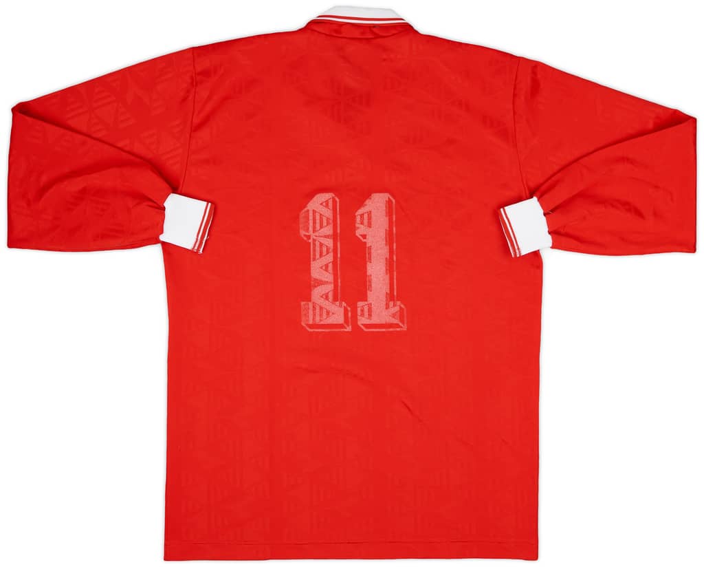 1990s Diadora Template L/S Shirt #11 - 5/10 - (L)