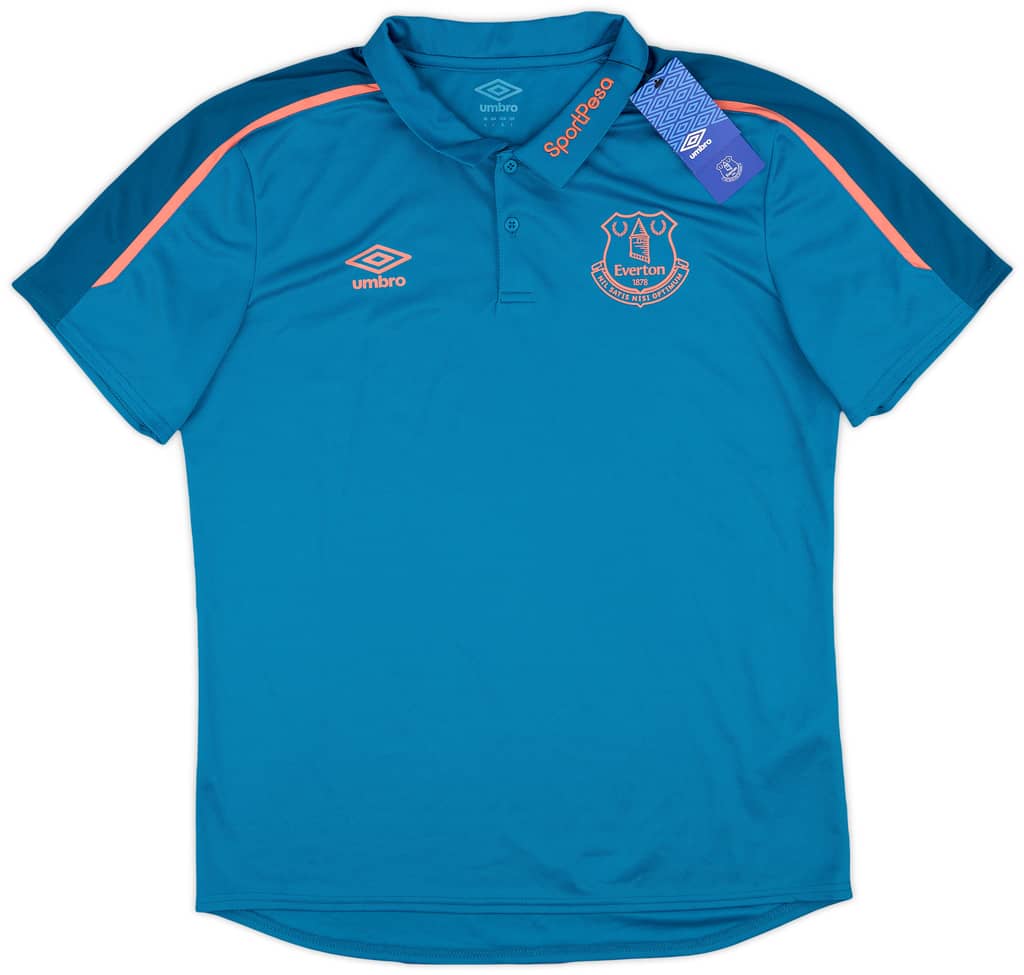 2018-19 Everton Umbro Polo Shirt (L)